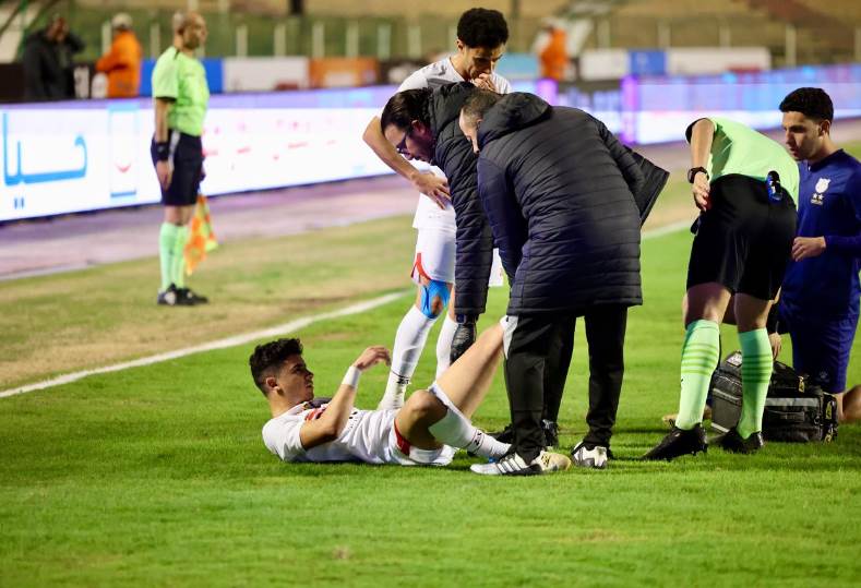 غياب مؤكد: أحمد الجفالي خارج حسابات الزمالك لنهاية الموسم